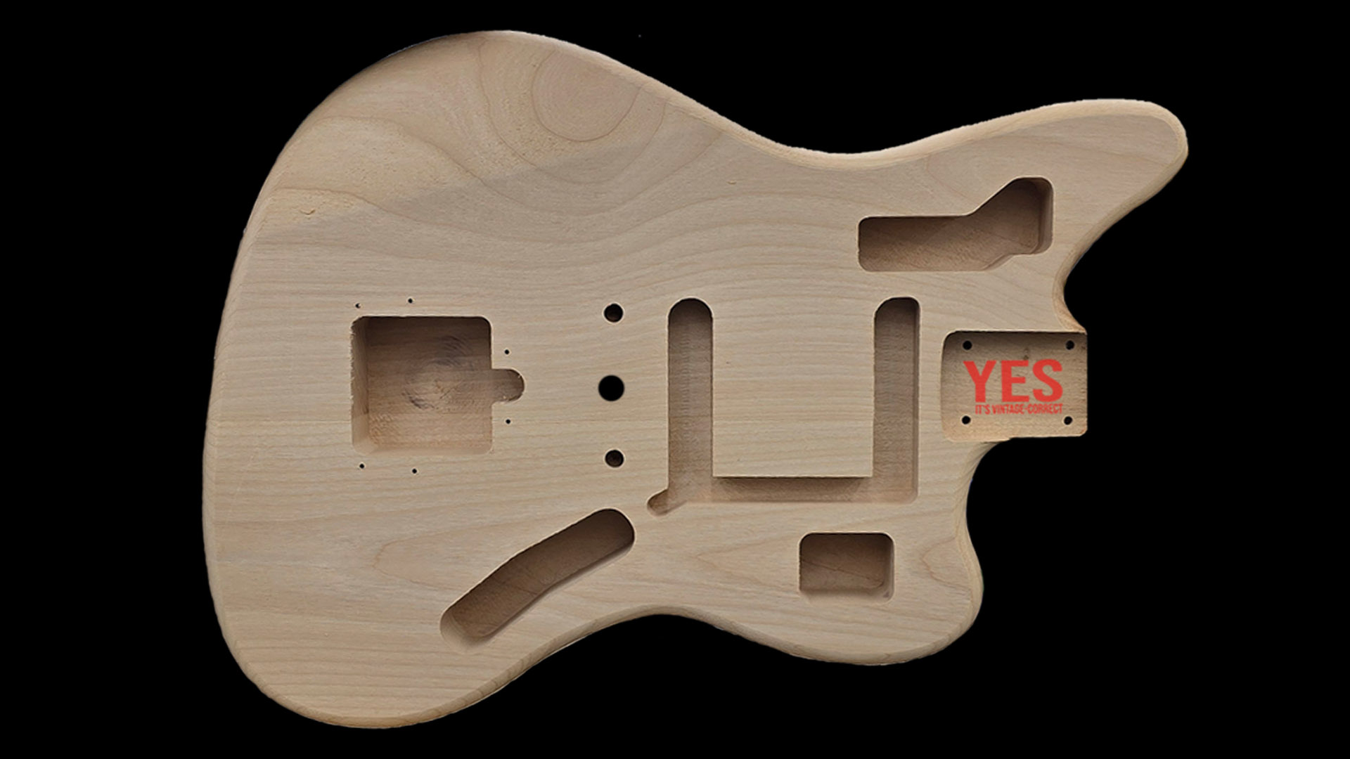 YES Guitars ’62 Cheetah unfinished body
