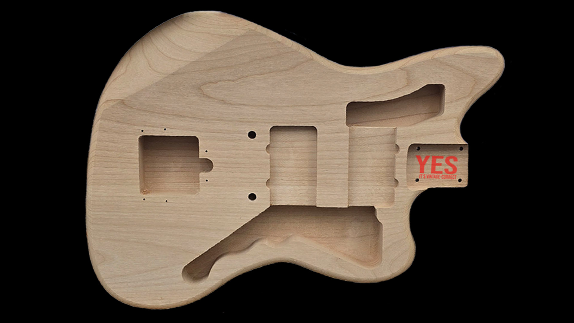 YES Guitars Shoegazer unfinished body