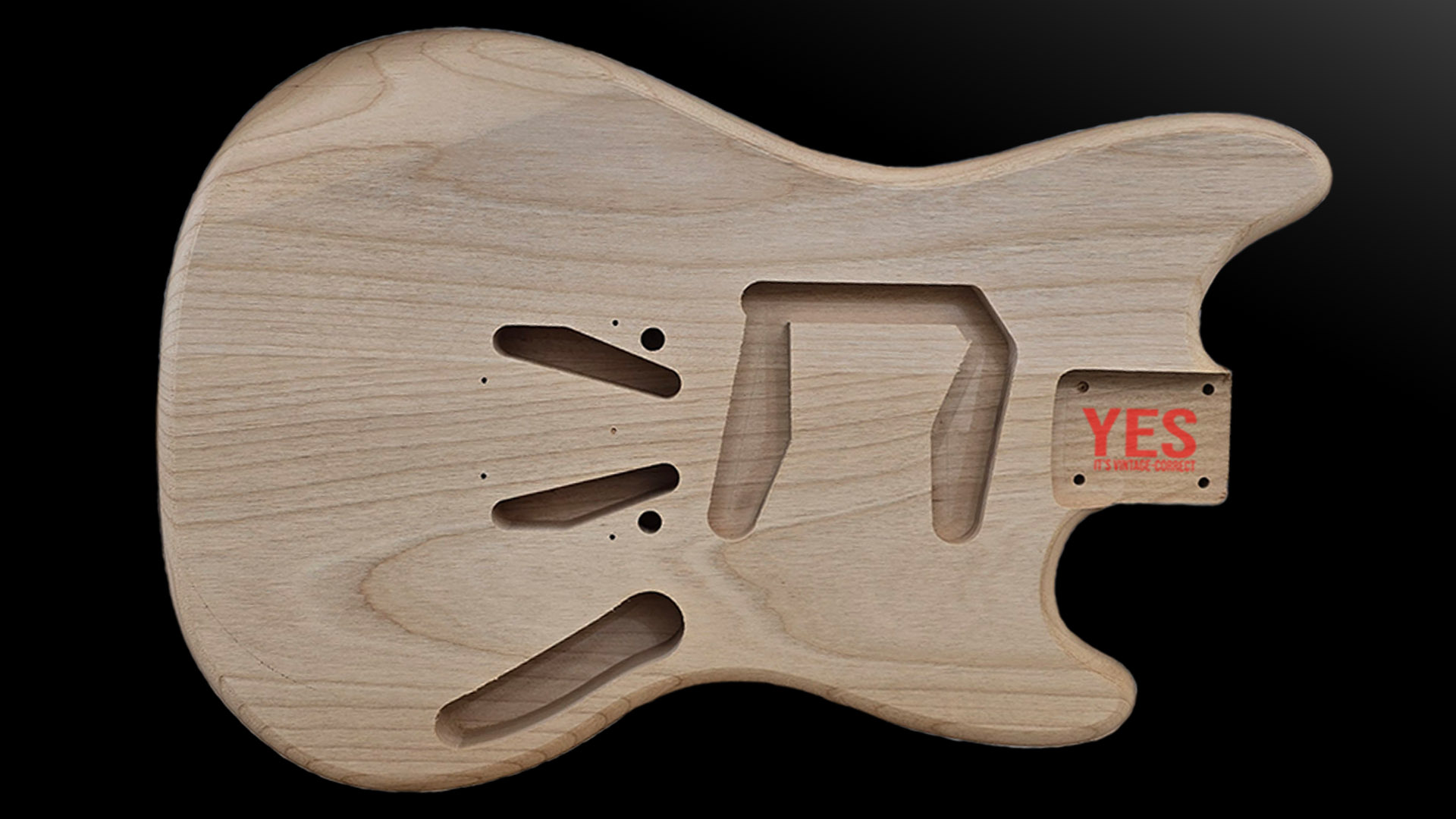 YES Guitars ’69 Stallion unfinished body