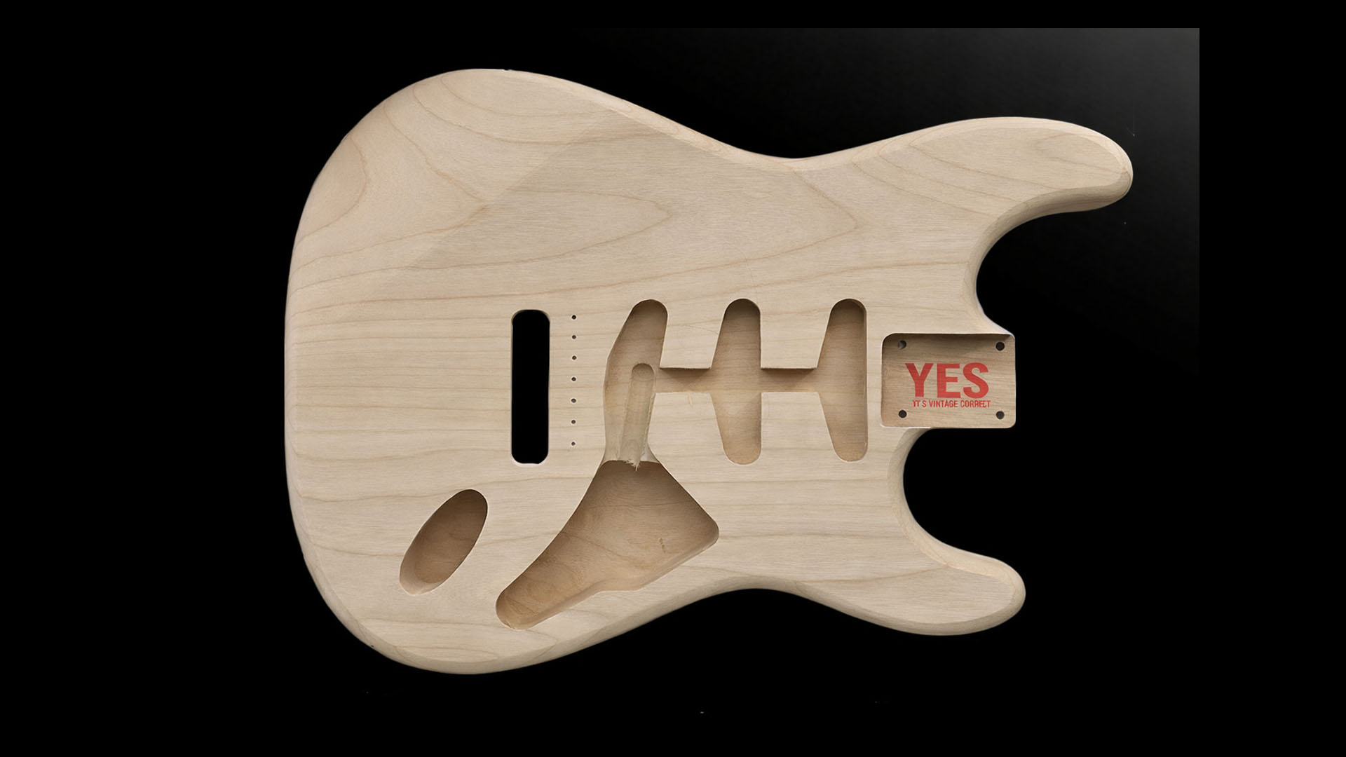 YES Guitars Belltoner unfinished body